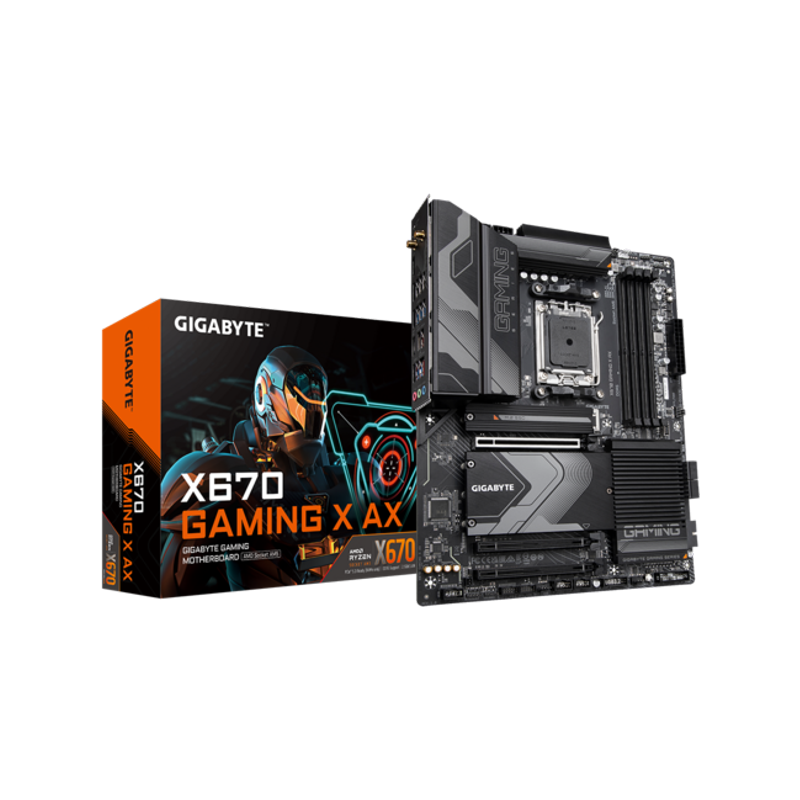 Gigabyte X670 Gaming X AX, AMD X670-Mainboard - Sockel AM5